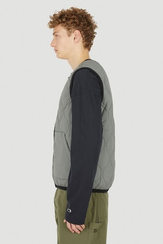 Doudoune sans manches - Gris - Gris