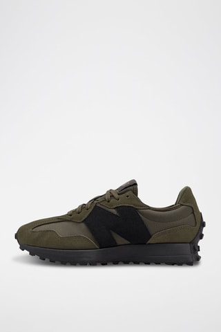 Baskets en nubuck U327 - Kaki