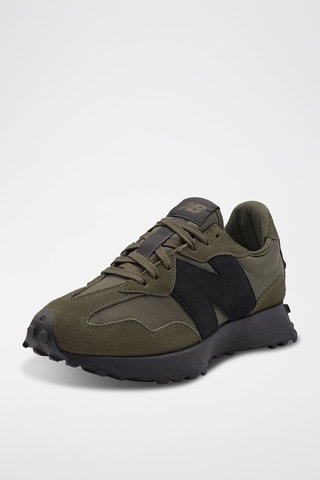 Baskets en nubuck U327 - Kaki