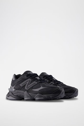 Chaussures de running en cuir - Noir et gris - New Balance