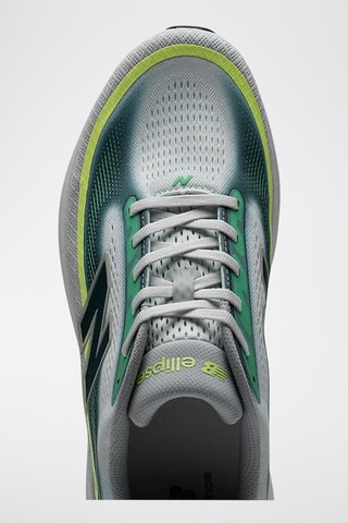 Chaussures de footing - Gris clair et vert - New Balance