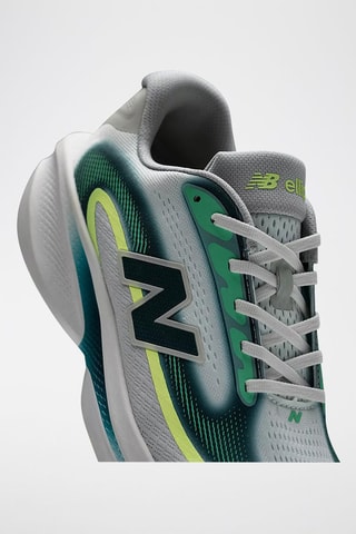 Chaussures de footing - Gris clair et vert - New Balance