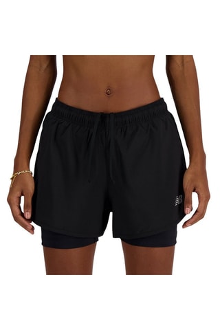 Short 2-en-1 - Noir - New Balance