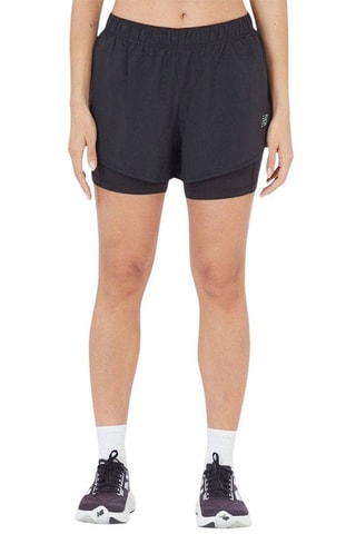 Short 2-en-1 - Noir - New Balance