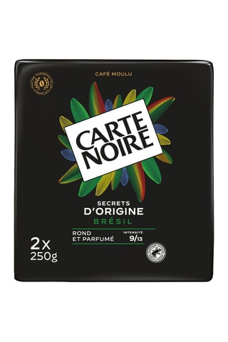 Café moulu brésil carte noire - 12 x 900g - Noix de macadamia