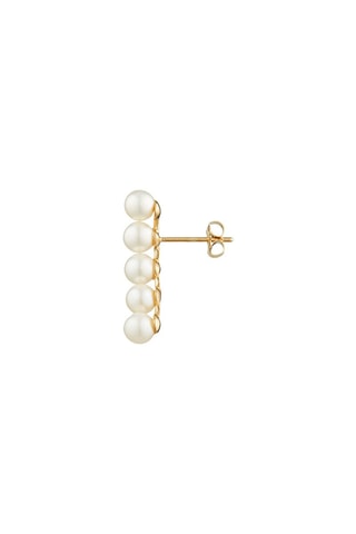 Boucles d'oreilles Perles Grimpantes - Or jaune