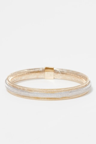 Bracelet Vico Scintillant - Or blanc et or jaune