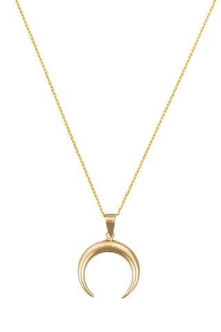Pendentif Demi lune - Or jaune