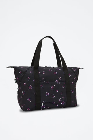 Shopper Art M - Zwart en Bordeauxrood