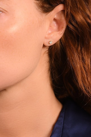 Puces - Or jaune et diamants naturels