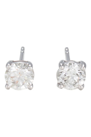Puces - 
Or blanc et diamants naturels