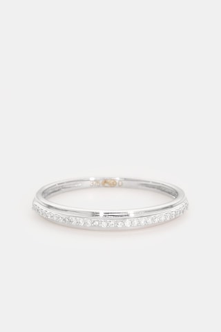 Bague Lourdes - Or blanc et diamants naturels