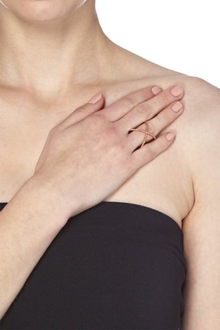 Bague La Magnifique - Or rose et diamants naturels