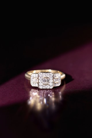 Bague Les princesses - Or jaune et diamants naturels