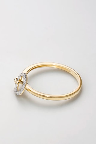 Bague Soléa - Or jaune et diamants naturels