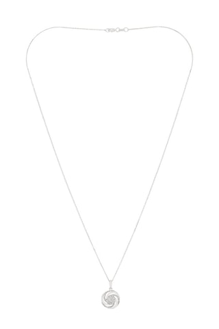 Pendentif Nébuleuse de Diamant - Or blanc et diamants naturels