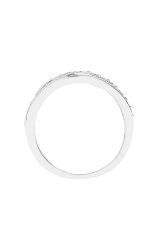 Bague Sensuelle - Or blanc et diamants naturels
