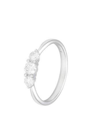 Bague Maat - Or blanc et diamants naturels
