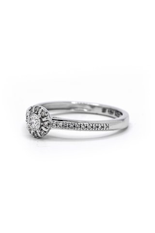 Bague Armaiti - Or blanc et diamants naturels