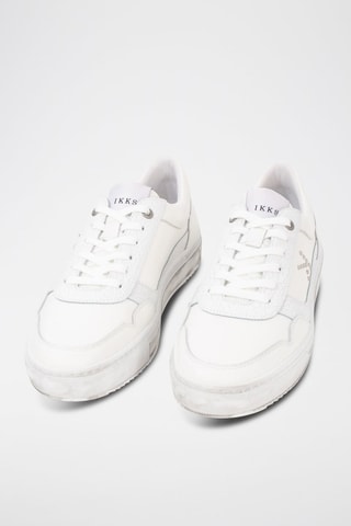 Baskets en cuir - Blanc - IKKS