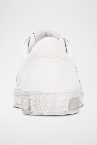 Baskets en cuir - Blanc - IKKS