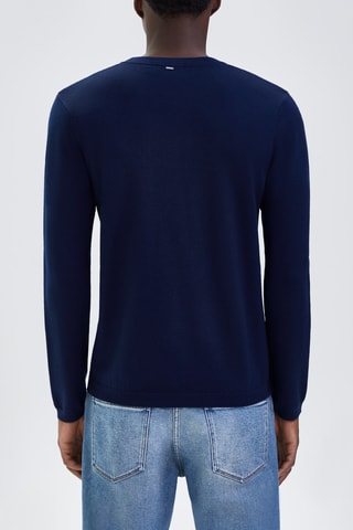 Pull en laine - Bleu
