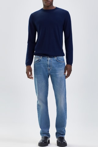 Pull en laine - Bleu