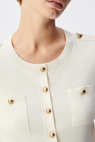 Gilet en alpaga - Beige