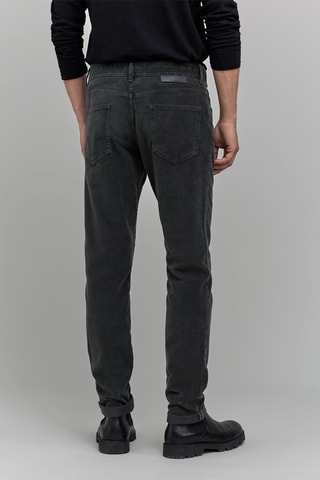 Pantalon slim en velours - Gris foncé - IKKS