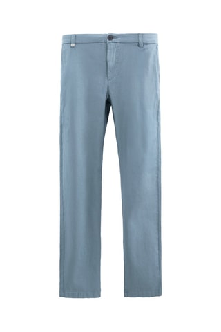 Chino slim en coton biologique - Bleu-gris - IKKS