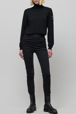 Jegging taille haute - Noir