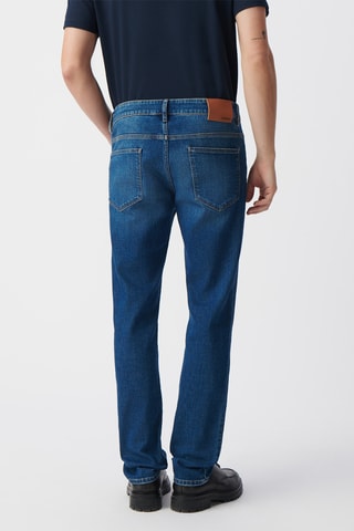 Jean slim en coton biologique - Bleu clair - IKKS