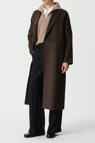 Manteau en laine - Gris - IKKS