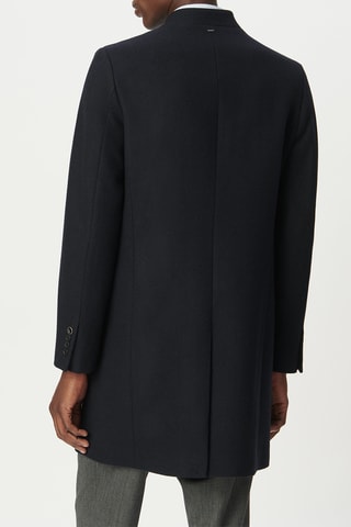 Manteau en laine - Bleu marine - IKKS