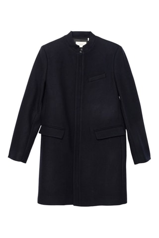 Manteau en laine - Bleu marine - IKKS