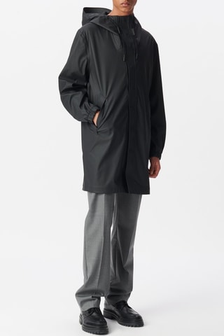 Parka à capuche - Noir