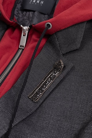 Veste trompe l’œil - Noir