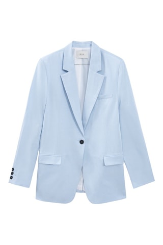 Veste en lin - Bleu