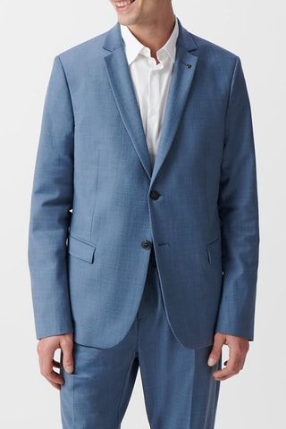 Veste en laine - Bleu