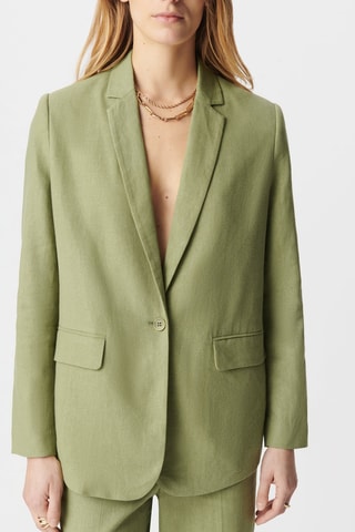 Veste en lin - Vert - IKKS