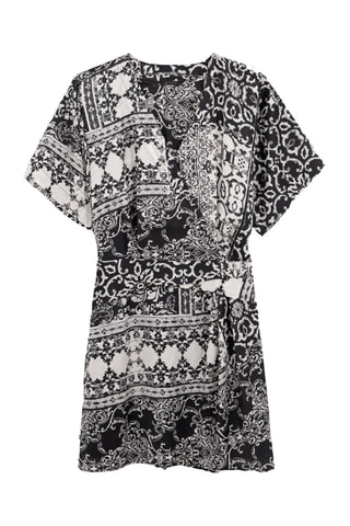 Robe portefeuille - Noir - IKKS
