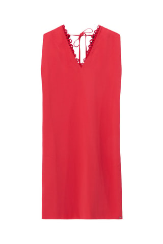 Robe droite - Corail