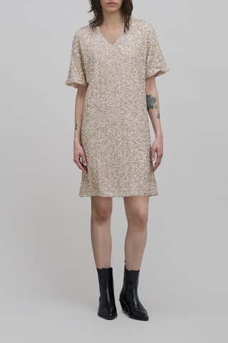 Robe droite - Beige