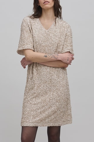 Robe droite - Beige