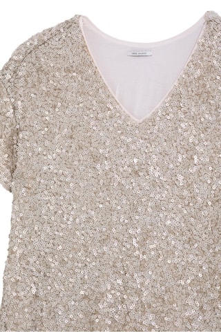 Robe droite - Beige