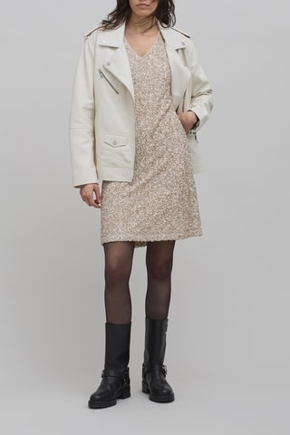 Robe droite - Beige