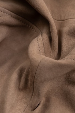 Blouson en cuir d'agneau - Beige - IKKS