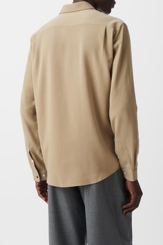 Chemise regular - Beige - IKKS