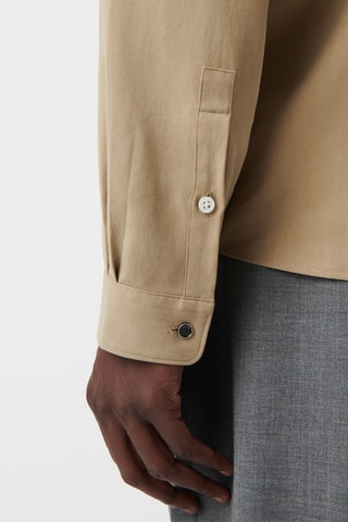 Chemise regular - Beige - IKKS