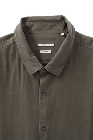 Chemise regular - Kaki
